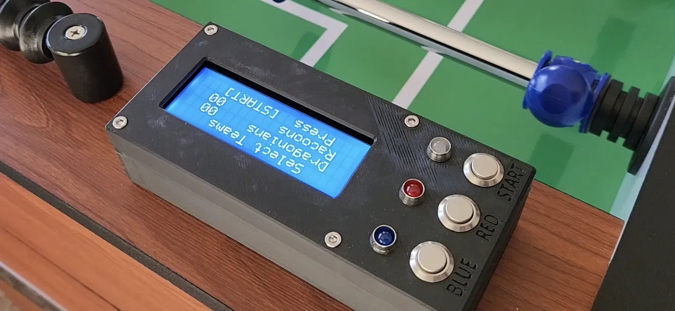 Hộp (enclosure) LCD 20x4 cho bảng điểm foosball - Image 1