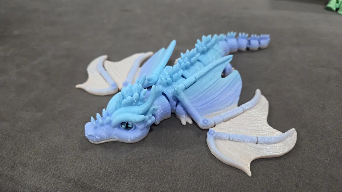 Elder Ice Dragon – Tương thích mắt thủy tinh 8mm - Image 2