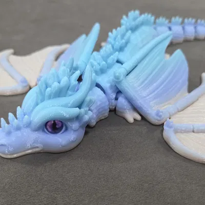 Elder Ice Dragon – Tương thích mắt thủy tinh 8mm