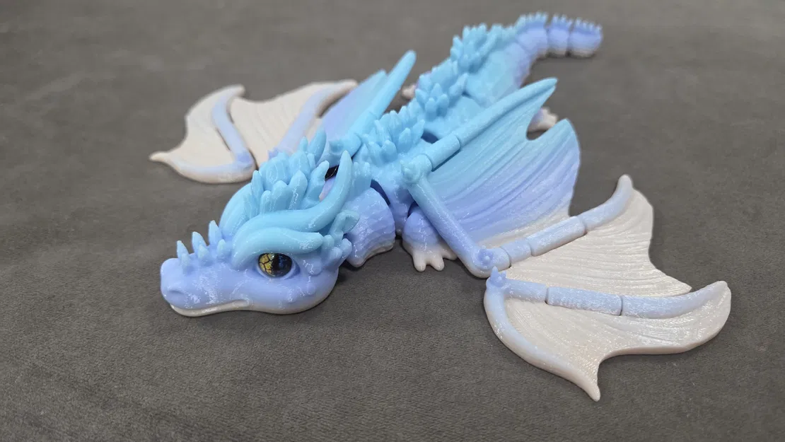 Elder Ice Dragon – Tương thích mắt thủy tinh 8mm - Image 5