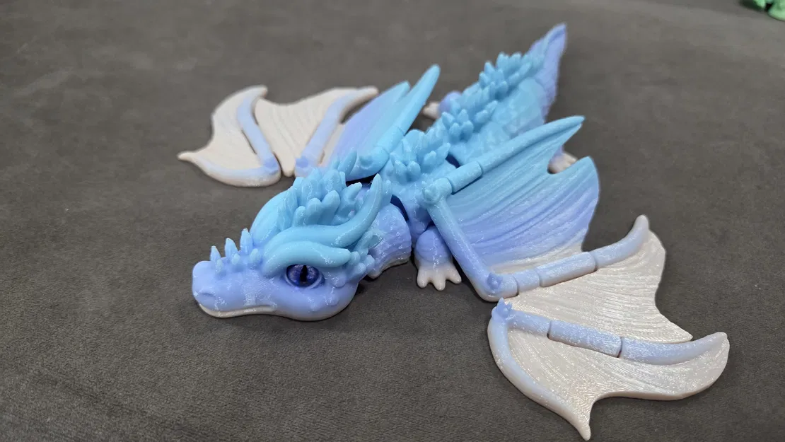 Elder Ice Dragon – Tương thích mắt thủy tinh 8mm - Image 6