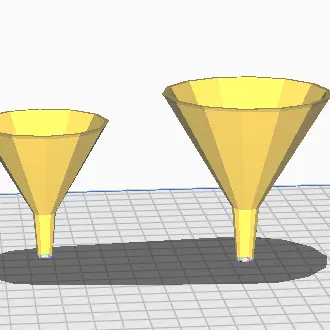 Phễu Poly Nhỏ (Small Poly Funnels)