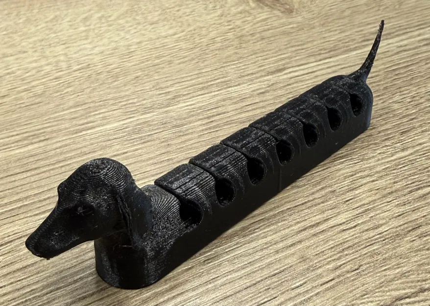 Bộ quản lý cáp hình chó Dachshund - Image 1