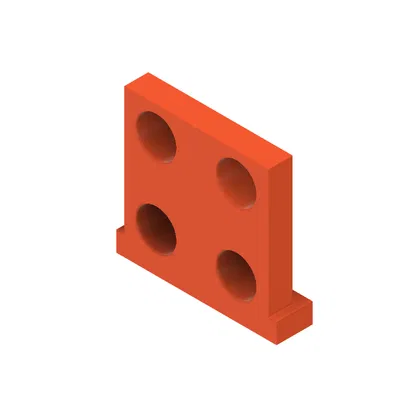 Nắp che thanh nhôm 4040 cho Creality Ender 3/Ender 3 Pro (V1)