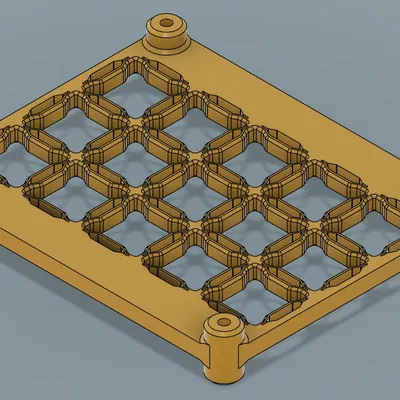 Đồ gá khắc Universal 16×16×16 mm – Kẹp giữ cube chính xác