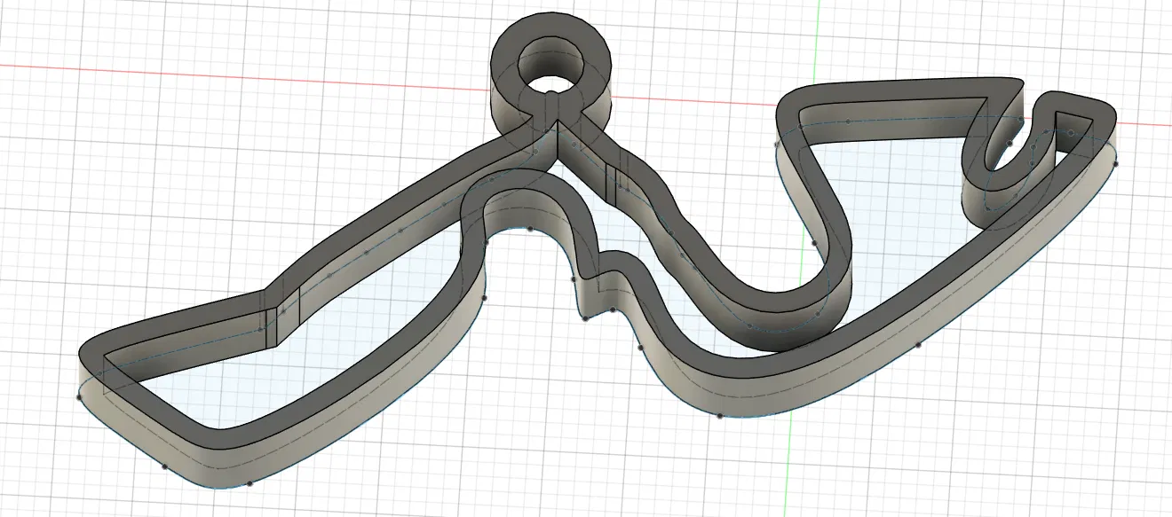 Móc khóa đường đua Monaco (F1) - Image 1