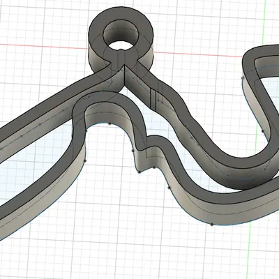 Móc khóa đường đua Monaco (F1)