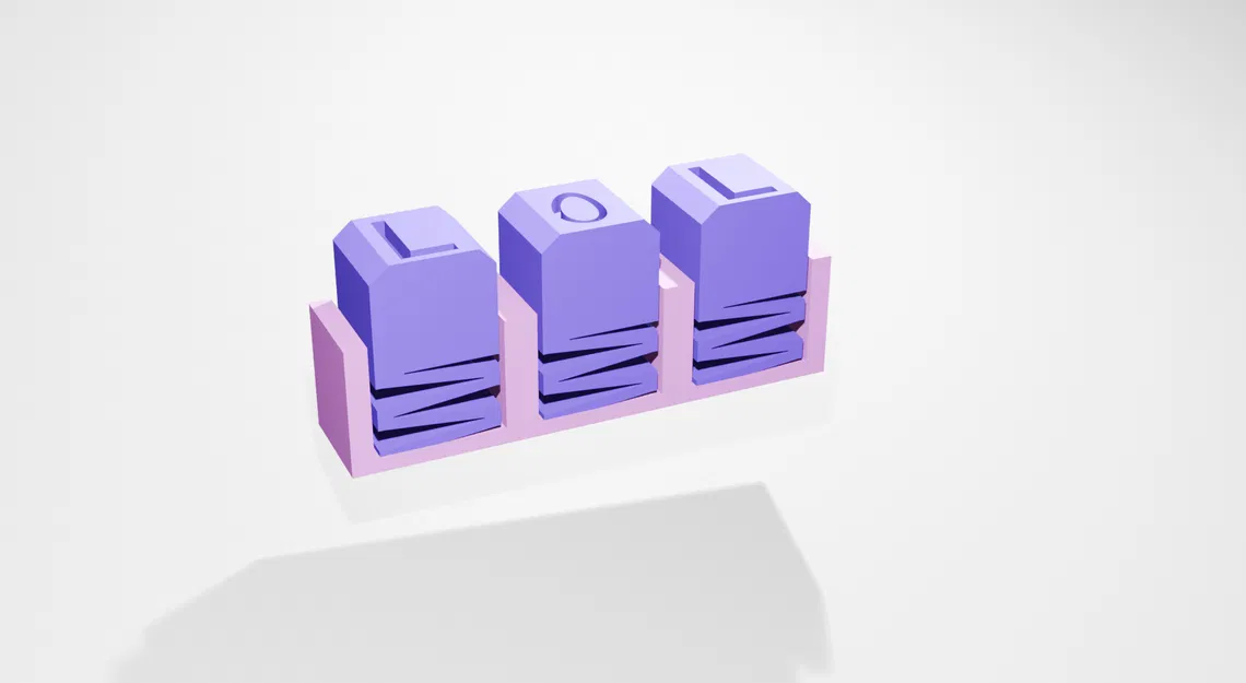 Fidget Keys - 3D Printed - Siêu Vui - Image 2