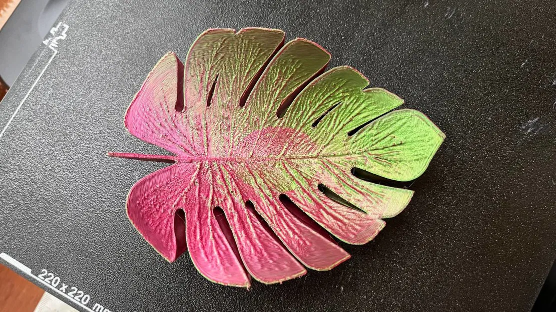 Dĩa - lá monstera - Image 2