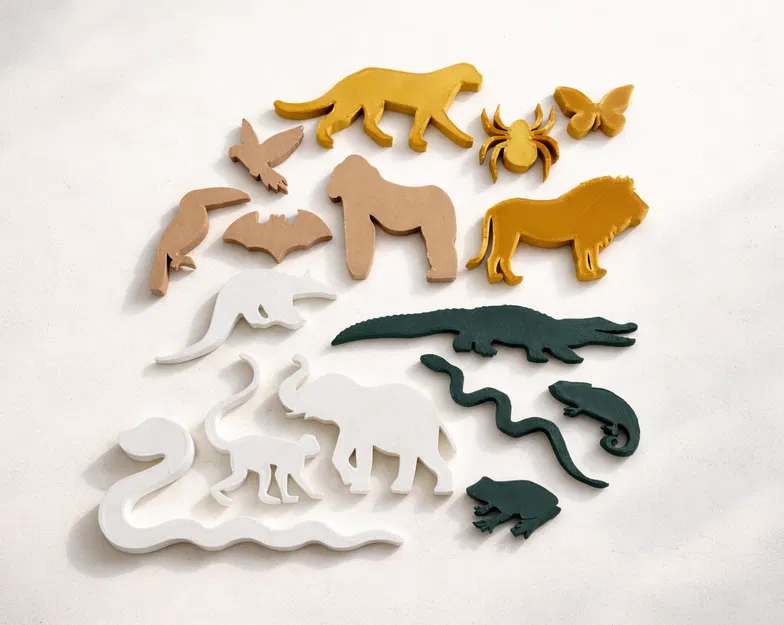 Jungle Animal Stacker – Bộ đồ chơi xếp chồng giữ thăng bằng - Image 2