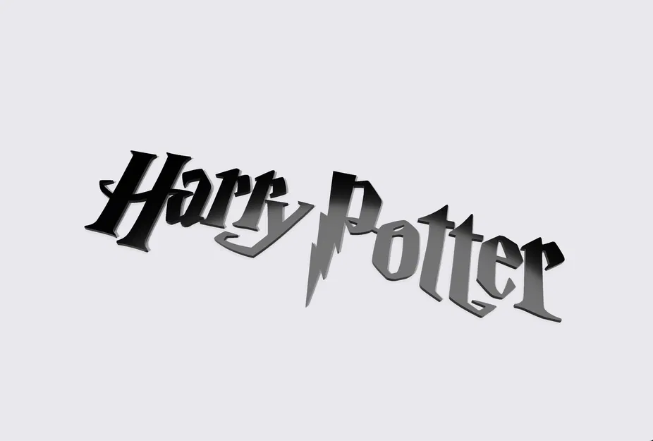 Logo Harry Potter 3D - Image 1