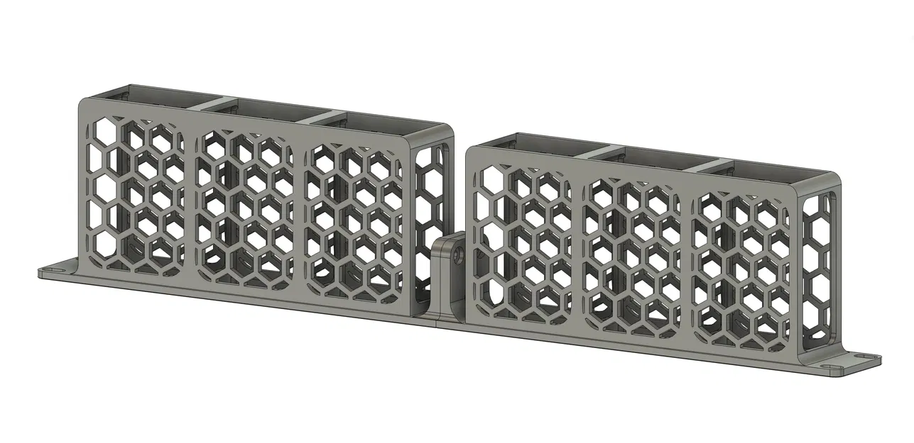 Giá rack 19-inch modular cho Unifi PoE+ Injector U-POE-at 30W - Image 1