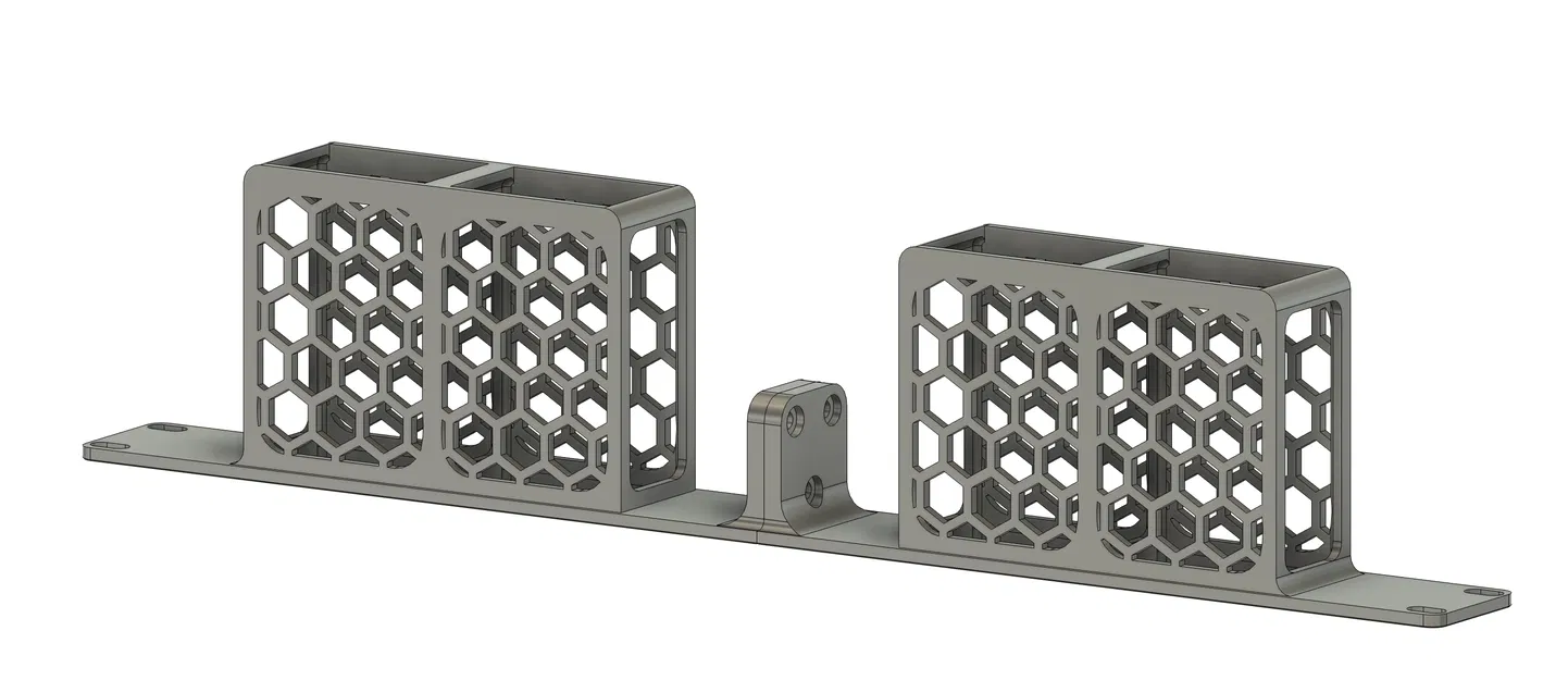 Giá rack 19-inch modular cho Unifi PoE+ Injector U-POE-at 30W - Image 2