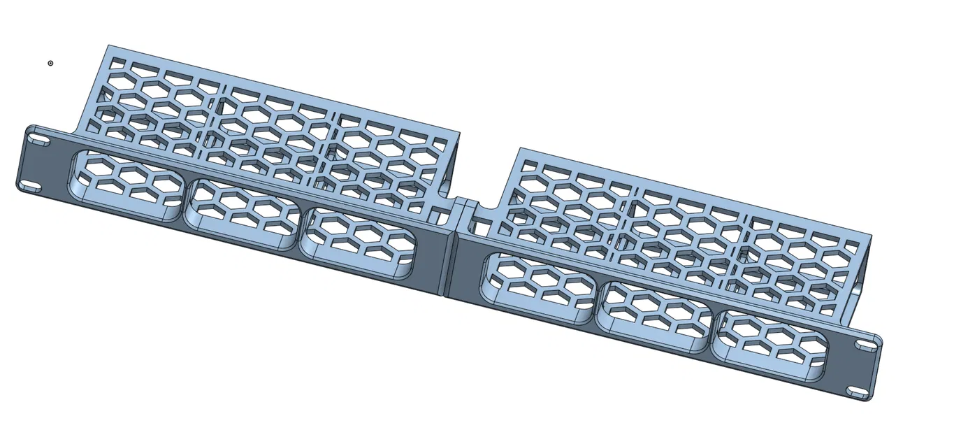 Giá gắn rack 19-inch cho Unifi PoE (U-POE 30W & U-POE-50-60W) - Image 3