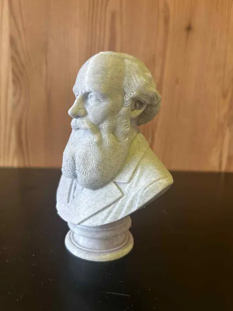 James Clerk Maxwell – Tượng bán thân - Image 3