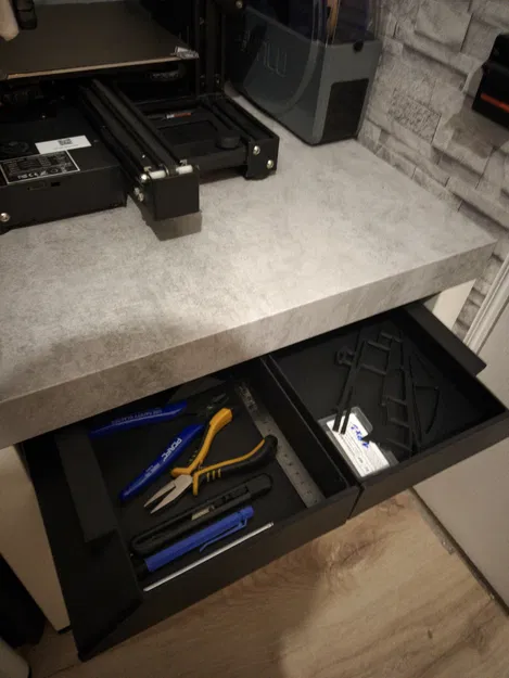 Ikea Lack: Ngăn kéo đơn giản + bracket - Image 2