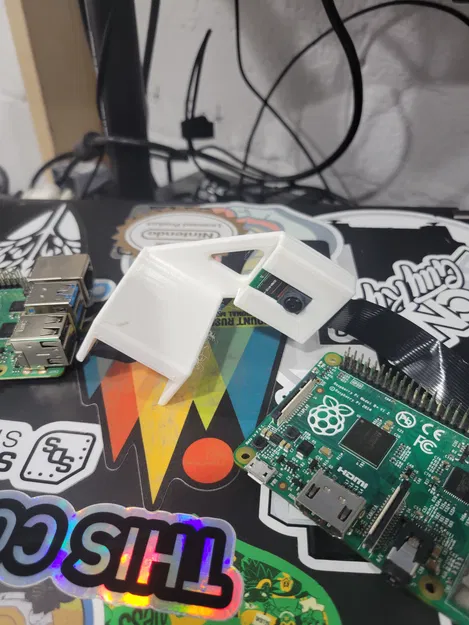 Ngàm gắn camera Raspberry Pi dạng phẳng cho Ender 3 V3 SE - Image 3
