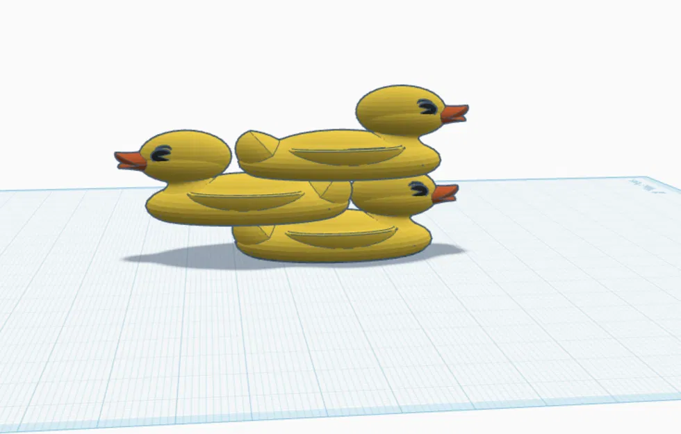 Vịt xếp chồng (in được 3 con cùng lúc) - Image 1