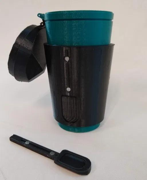 Bình Thermo Cà Phê Kèm Muỗng Nam Châm - Image 1