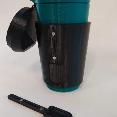 Bình Thermo Cà Phê Kèm Muỗng Nam Châm