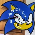 Relogio sonic – Đồng hồ Sonic treo tường - Thumbnail 1