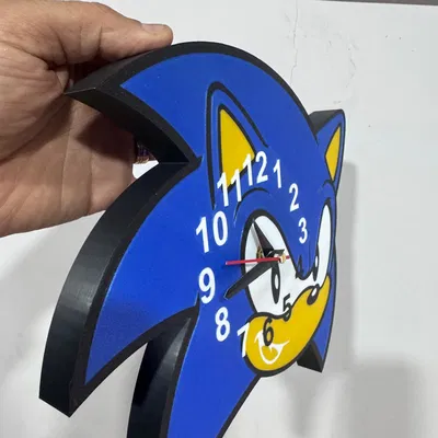 Relogio sonic – Đồng hồ Sonic treo tường