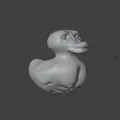 GigaDuck – Chú vịt cơ bắp (Resin Only) - Thumbnail 1