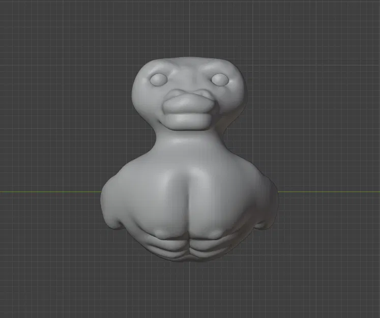 GigaDuck – Chú vịt cơ bắp (Resin Only) - Image 2