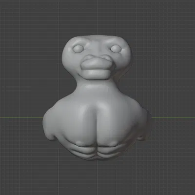 GigaDuck – Chú vịt cơ bắp (Resin Only)