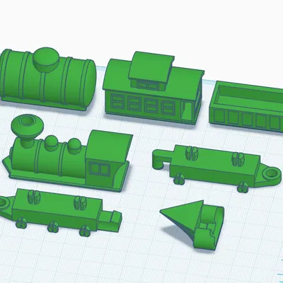 Tàu Đồ Chơi Nhỏ (Small Toy Train)