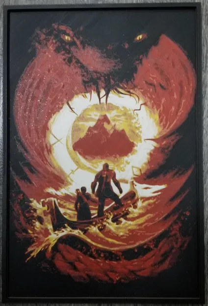 God of War - World Serpent (Hueforge) - Image 1