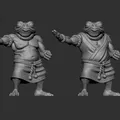 Bullywug Monk – Mô hình in 3D - Thumbnail 1