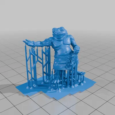 Bullywug Monk – Mô hình in 3D