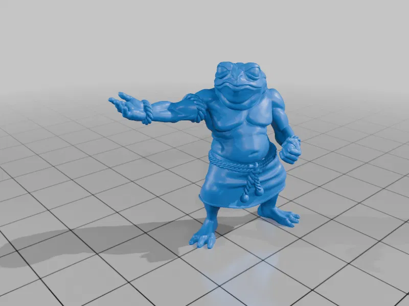 Bullywug Monk – Mô hình in 3D - Image 5