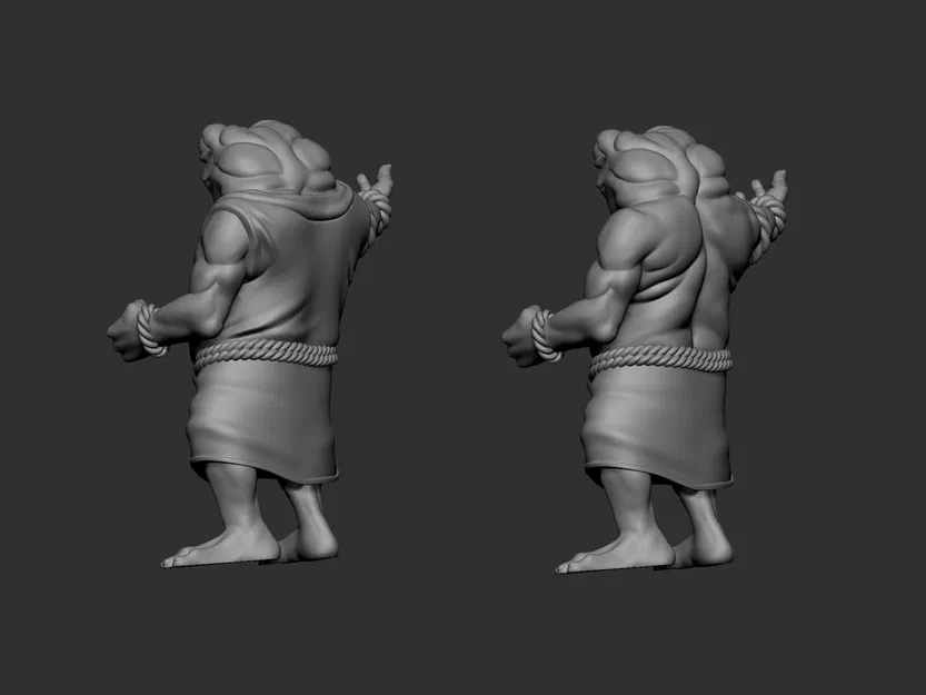 Bullywug Monk – Mô hình in 3D - Image 9