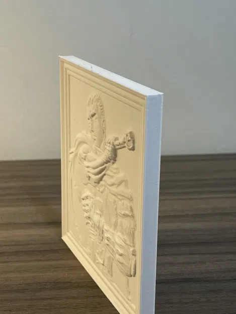 Relief Berserk | Chân dung Guts để in - Image 2