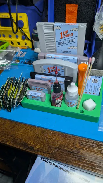 Trạm vệ sinh máy chơi game cổ điển (Vintage Game Console Cleaning Station) - Image 1