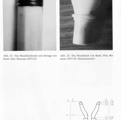 Miệng thổi cornett Basel, Historical Museum 1879.55