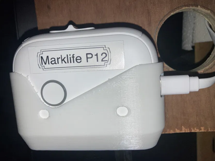 Giá treo tường cho máy in nhãn P12 (Wallmount for P12 Label printer) - Image 1