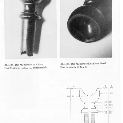 Miệng thổi cornett Basel, Historical Museum 1927.30