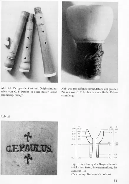 Mouthpiece Cornett Basel - Image 1