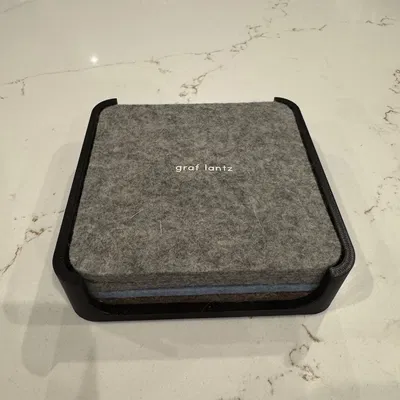 Coaster Holder – Giá đựng lót ly cho bộ Graf Lantz Bierfilzl (set 4)