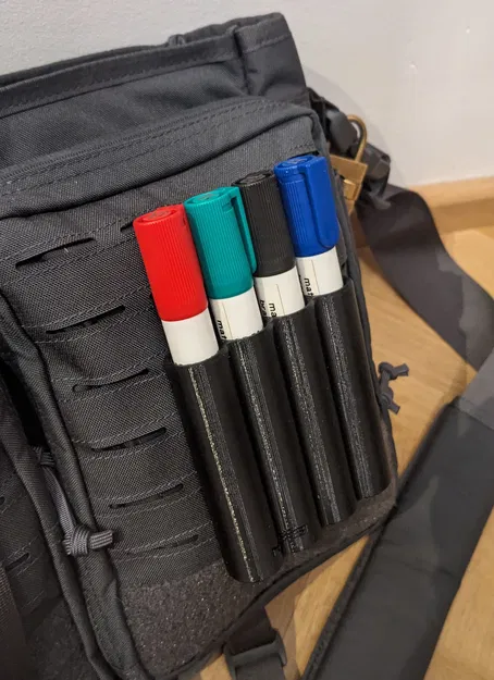 Giá gắn bút cho hệ Molle (Stifthalter Mollesystem / Pen holder Molle system) - Image 1