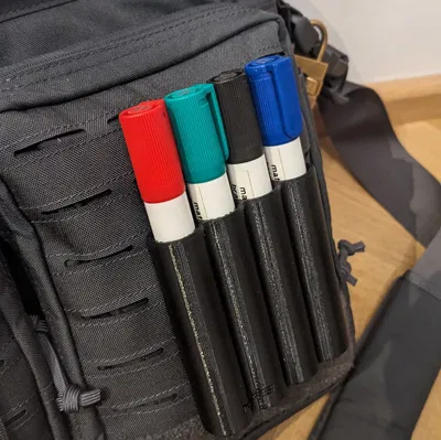 Giá gắn bút cho hệ Molle (Stifthalter Mollesystem / Pen holder Molle system)