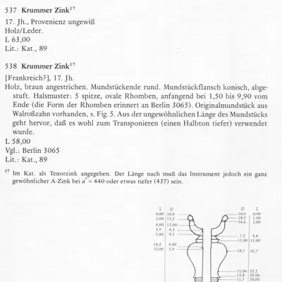 Mouthpiece Cornett Leningrad – Musical Instrument Collection 538