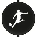 Golf - Golf Ball Stencil - Insert - Soccer - Player (Logo cầu thủ bóng đá) - Thumbnail 1