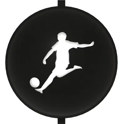 Golf - Golf Ball Stencil - Insert - Soccer - Player (Logo cầu thủ bóng đá)