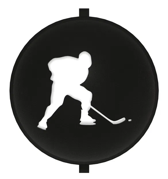 Golf - Golf Ball Stencil - Insert - Hockey - Player - Image 1