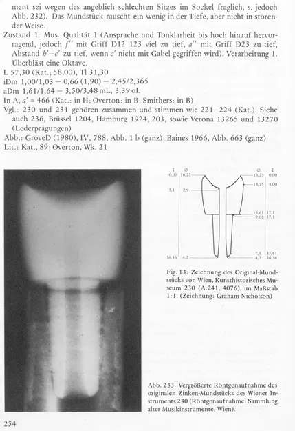 Miệng thổi cornett từ Vienna, Kunsthistorisches Museum 230 (A.241, 4076) - Image 1
