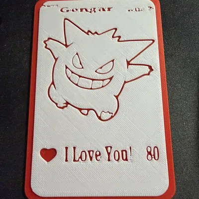Thiệp Valentine Gengar